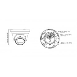 HIKVISION HIWATCH υβριδική κάμερα ColorVu HWT-T229-M, 2.8mm, 2MP, IP66