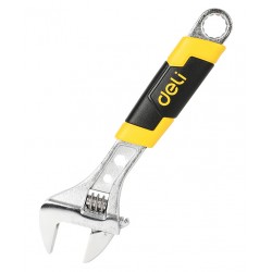 DELI γαλλικό κλειδί DL30108, αντιολισθητική λαβή, ρυθμιζόμενο 0-30mm, 200mm