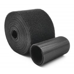 POWERTECH ταινία τύπου velcro TIES-080, 48mm, 5m, μαύρη