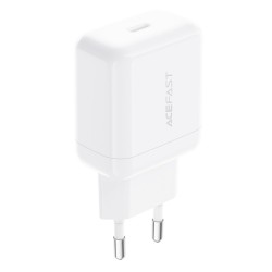 Φορτιστής Ταξιδίου Acefast A130 Fast Charging USB-C PD20W 3.0A Λευκός