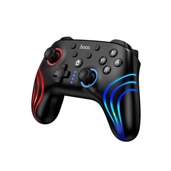 Gamepad Hoco GA2 Unicorn RGB 800mAh BT v4.2 8h Χρήσης και Dual Motor Δόνηση Συμβατό με Κονσόλες και PC