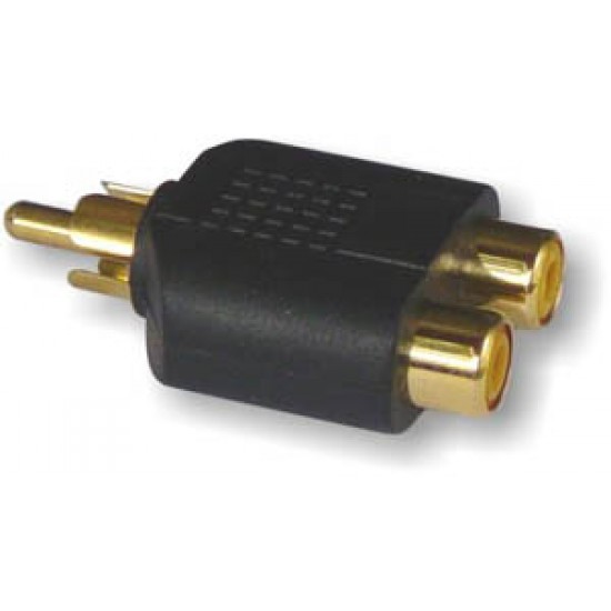 10-2014G Adaptor RCA σε 2x RCA